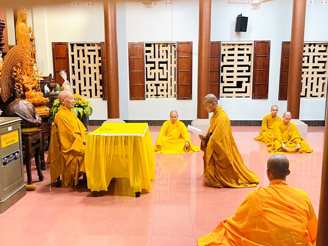 Quy Nhơn: Tổ đình Long Khánh và Chùa Tâm Ấn tác pháp An cư kiết hạ năm 2023